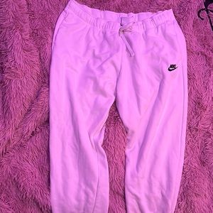 Baggy xxl nike white sweat pants